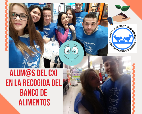 VOLUNTARIADO ALUMNOS DE 1º Y 2º DE BACHILLERATO
